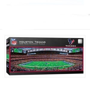 NWOT HOUSTON TEXANS 1000 PC STADIUM PANORAMIC PUZZ